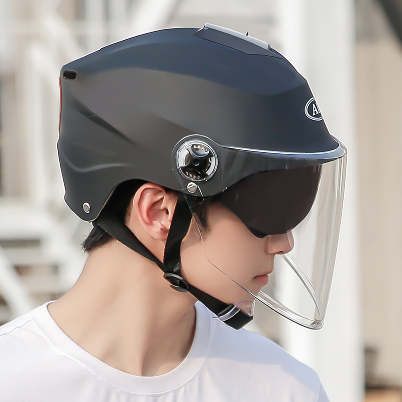 Mountain Biking Helmet - Elektrische scooterhelm Zomer V Chopper Motorhelmen