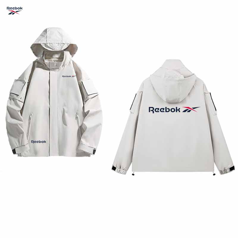 Mountain Biking Rain Jacket - Reebok jack met capuchon en rits