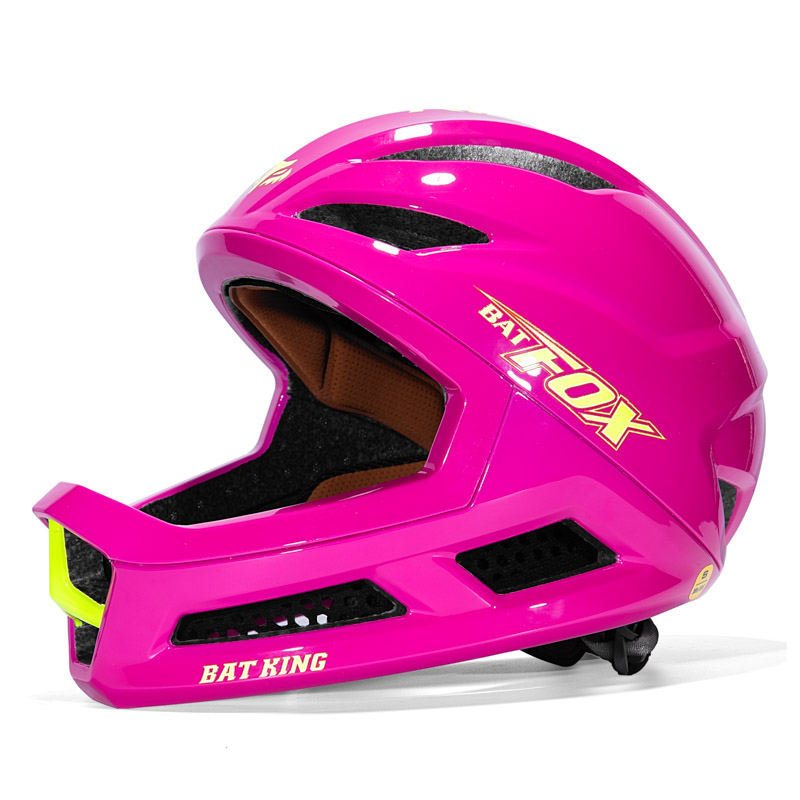 Mountain Biking Full Face Helmet - BATFOX Kids Volledige Gezicht Mountainbike Helm