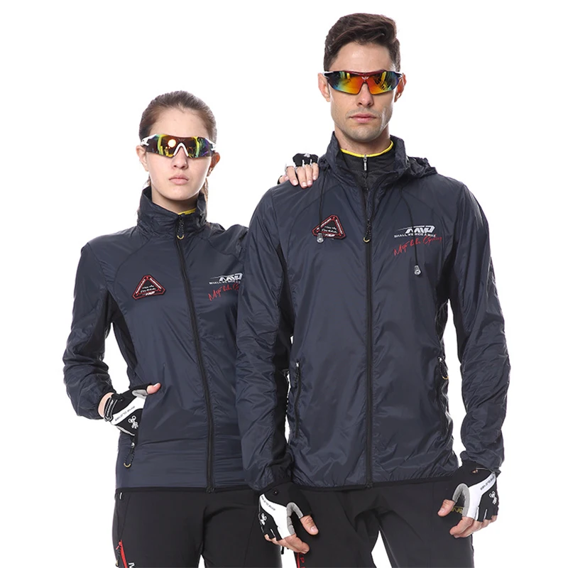Mountain Biking Rain Jacket - Reflecterende Waterdicht Fietsjack Mannen Vrouwen Winddicht