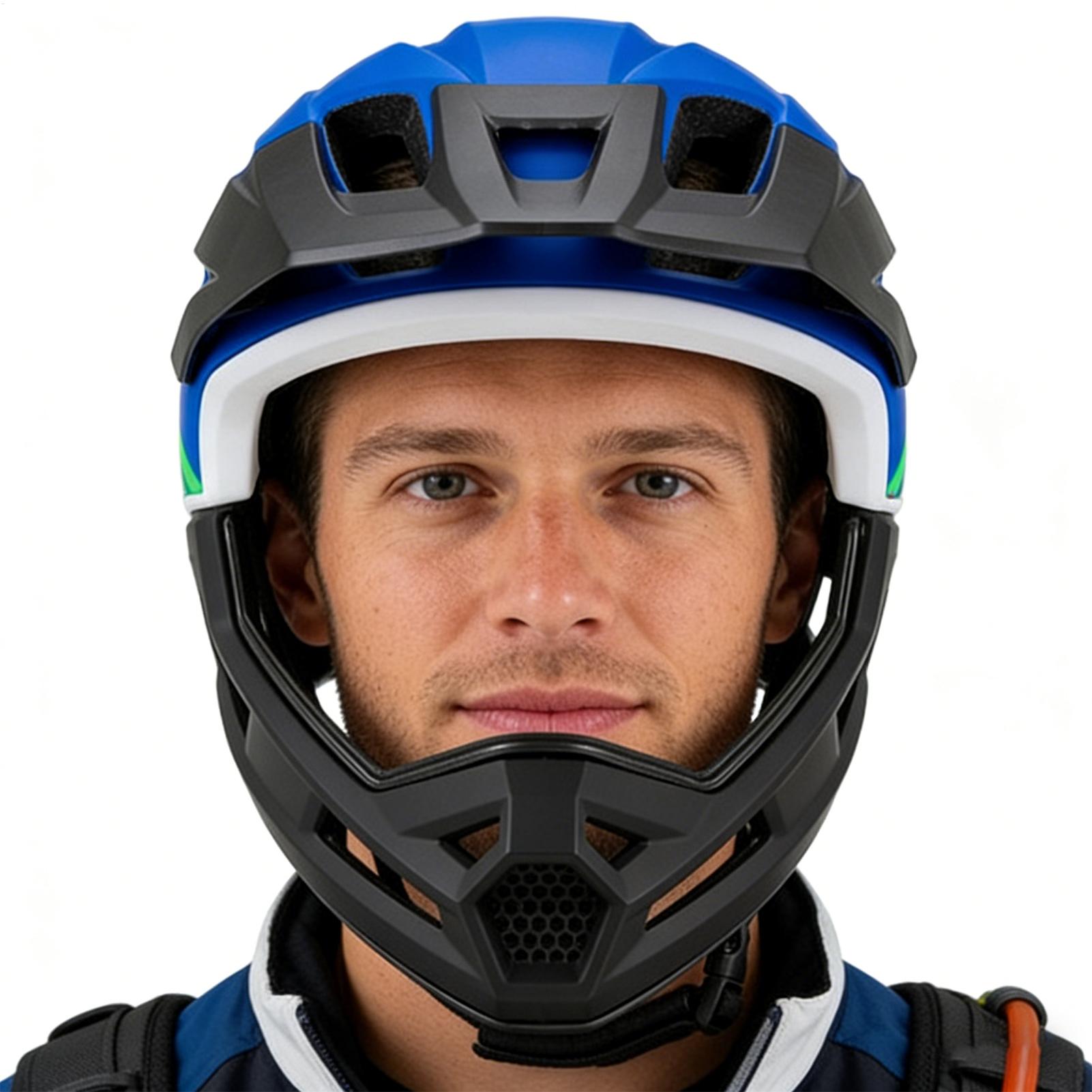 Mountain Biking Full Face Helmet - Full Face Fietshelm Fietsen Head Cover