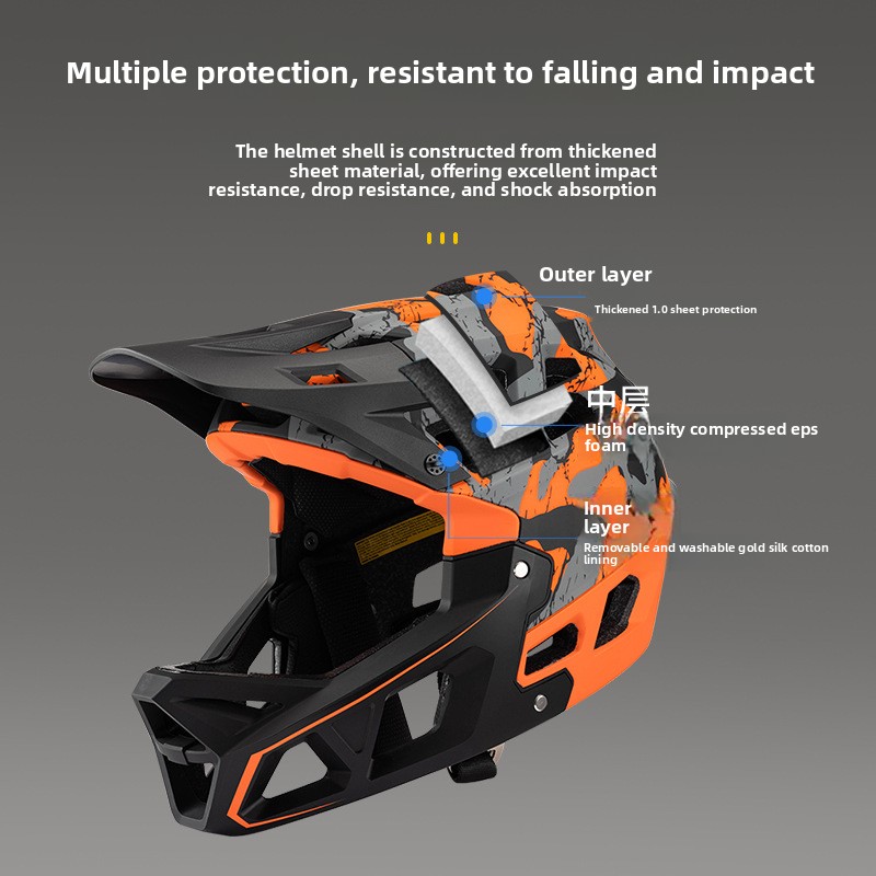 Hotselling mountainbike off-ro - Mountain Biking Full Face Helmet recensie en prijs