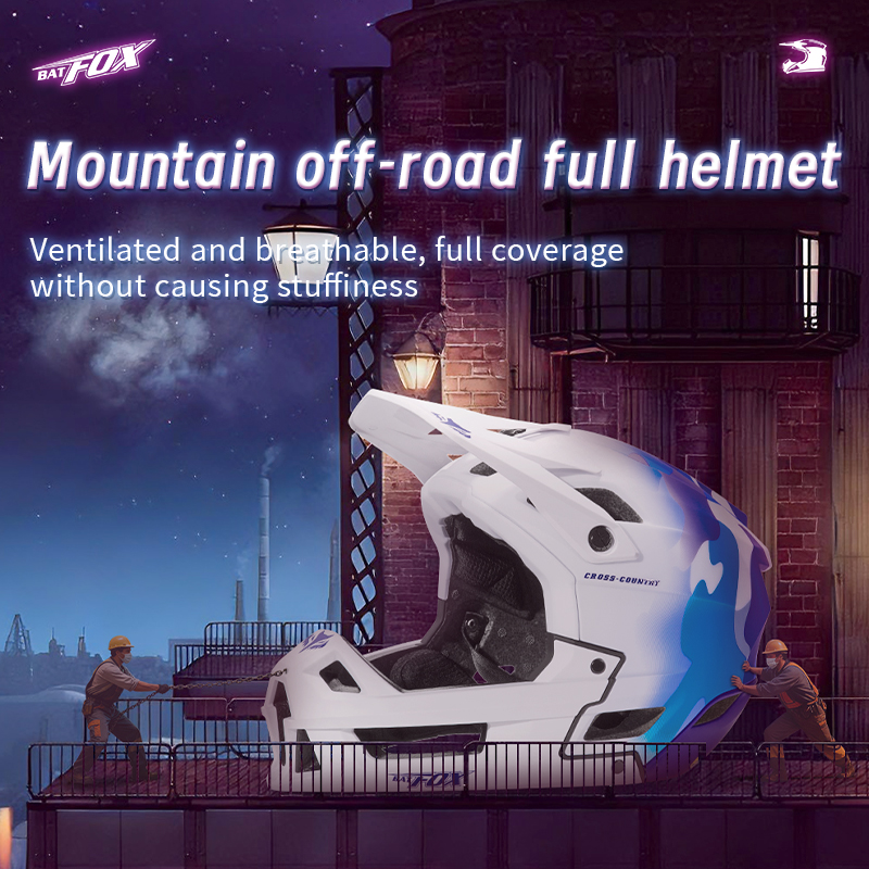 BATFOX Mountainbike Volledig G - Mountain Biking Full Face Helmet recensie en prijs