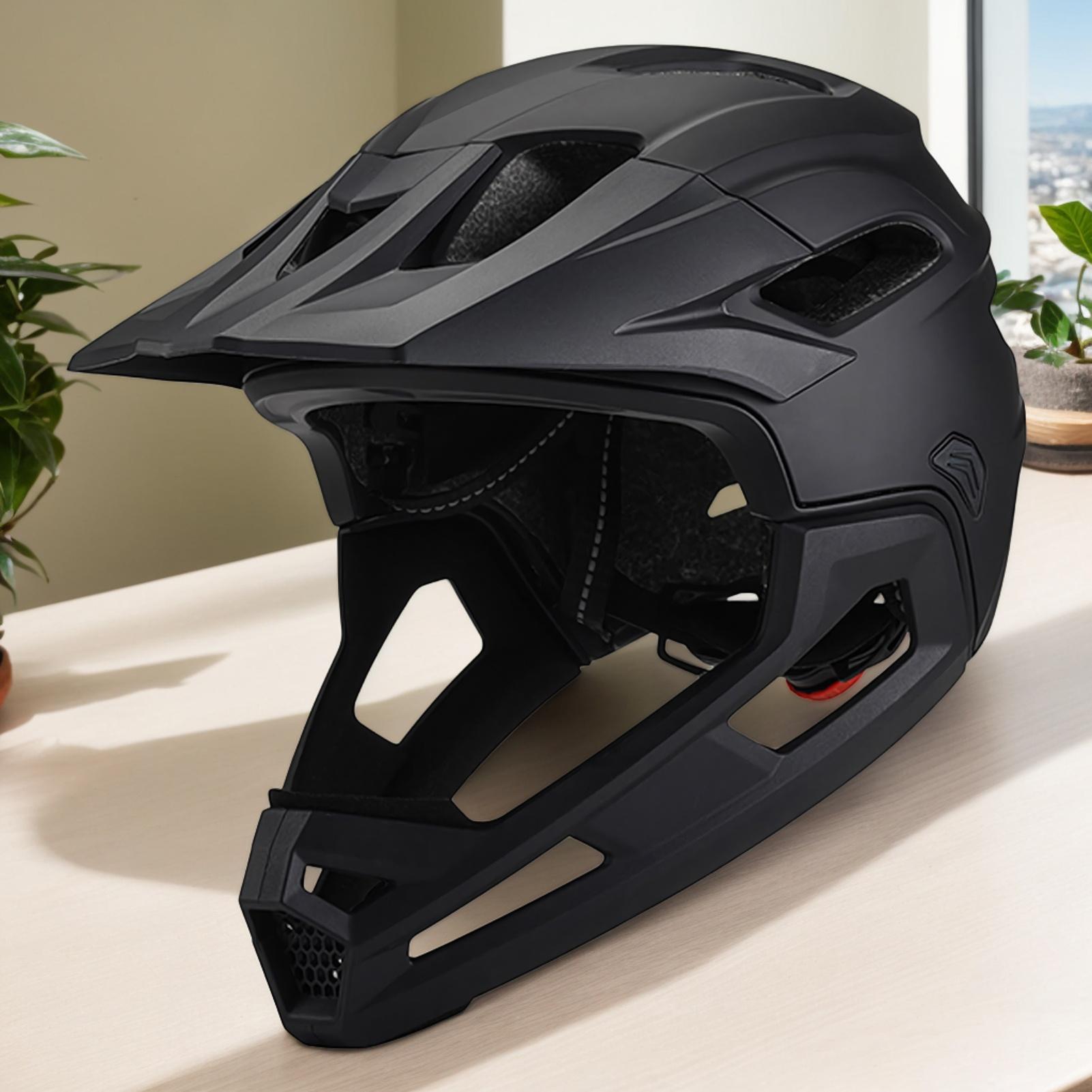 1pc volwassen mountainbikehelm - Mountain Biking Full Face Helmet recensie en prijs