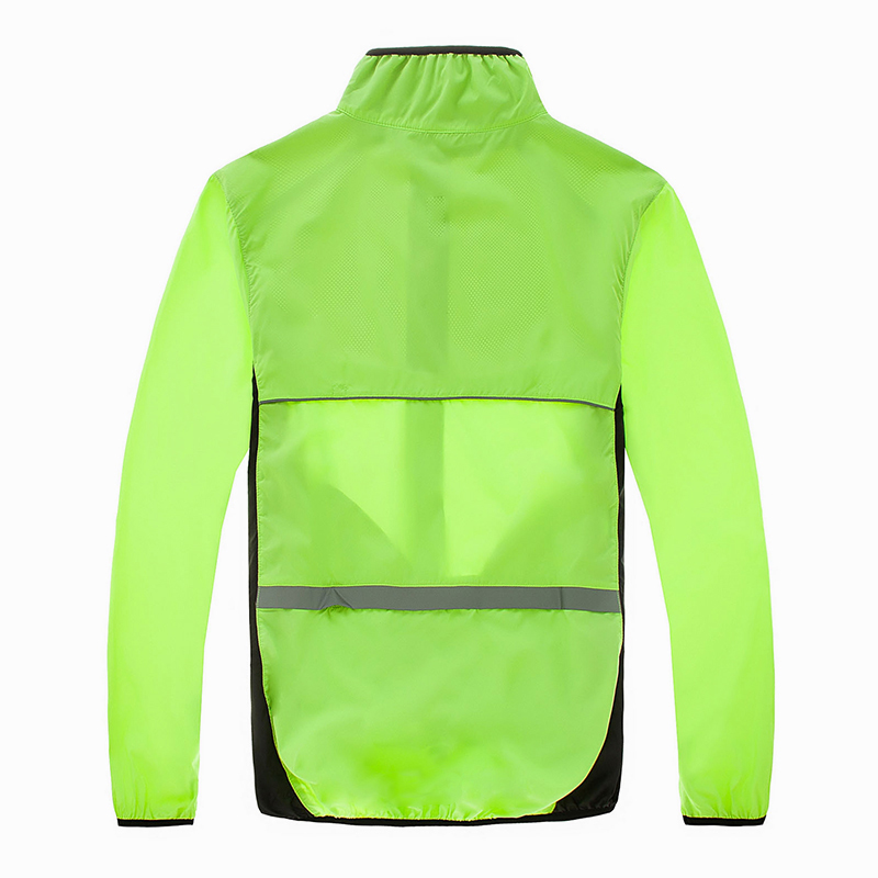 Oranje windfietsjack mtb mount - Mountain Biking Rain Jacket recensie en prijs