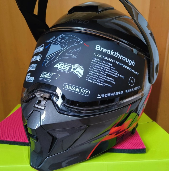 Tanked Helm Heren Full Face Mo - Mountain Biking Helmet recensie en prijs