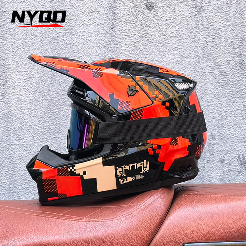 Orz Off-Road Driedelige Helm D - Mountain Biking Full Face Helmet recensie en prijs