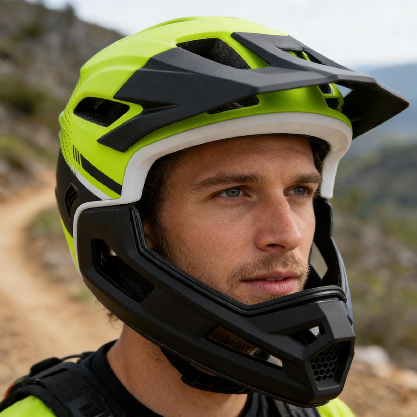 Mountainbike Integraalhelm Fie - Mountain Biking Full Face Helmet recensie en prijs