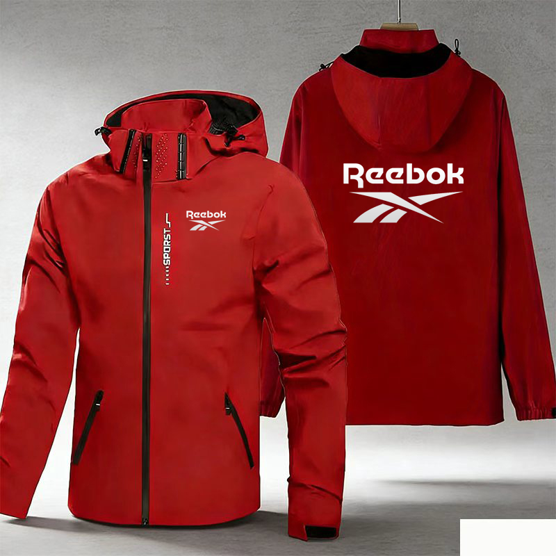 Reebok Logo waterdichte fietsj - Mountain Biking Rain Jacket recensie en prijs