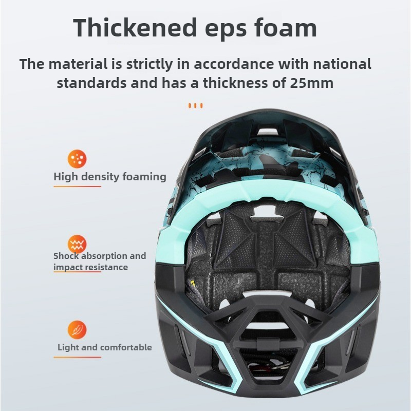 Nieuwe Volledig Gezicht Mounta - Mountain Biking Full Face Helmet recensie en prijs