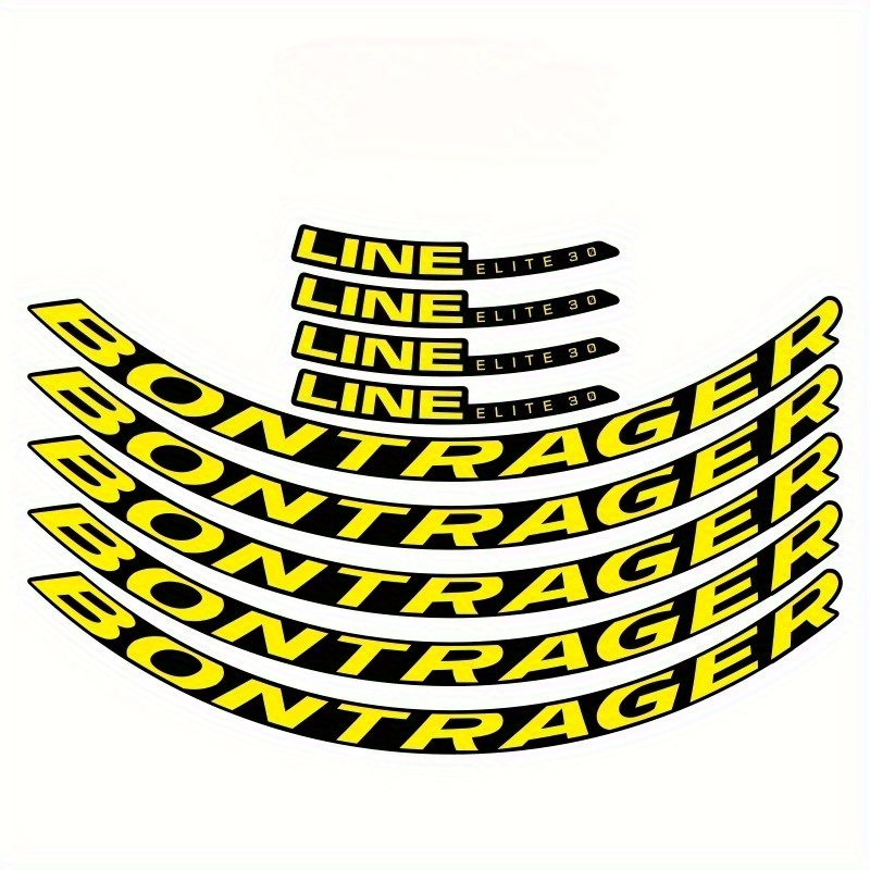 9 Stuks 2D Helm Stickers Bontr - Mountain Biking Helmet recensie en prijs