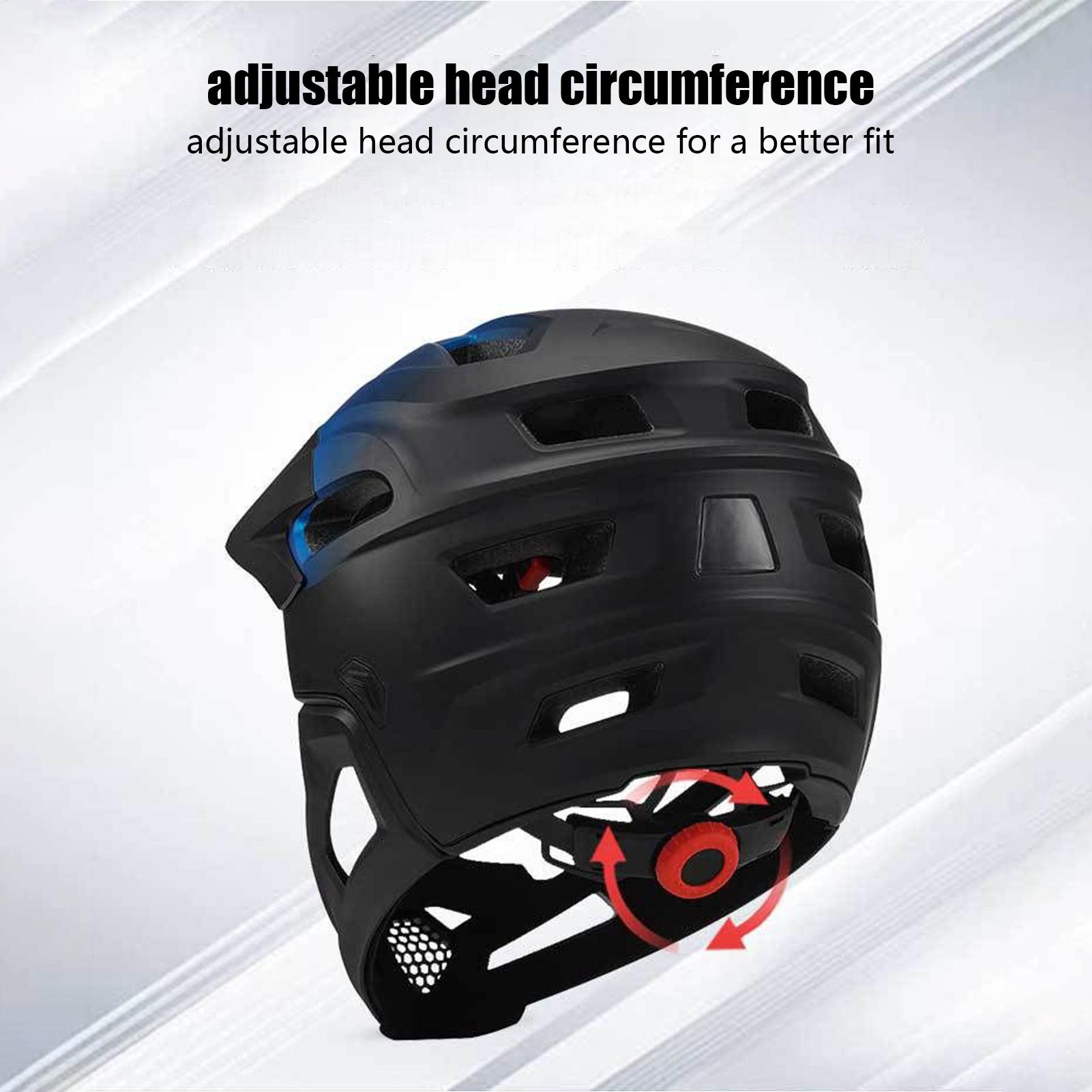 Afneembare fietshelm met volle - Mountain Biking Full Face Helmet recensie en prijs